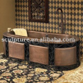 Abstract Art Hotel Copper Decoration Bathtub Hotel And Home